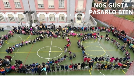 Patio del colegio Calvo Sotelo